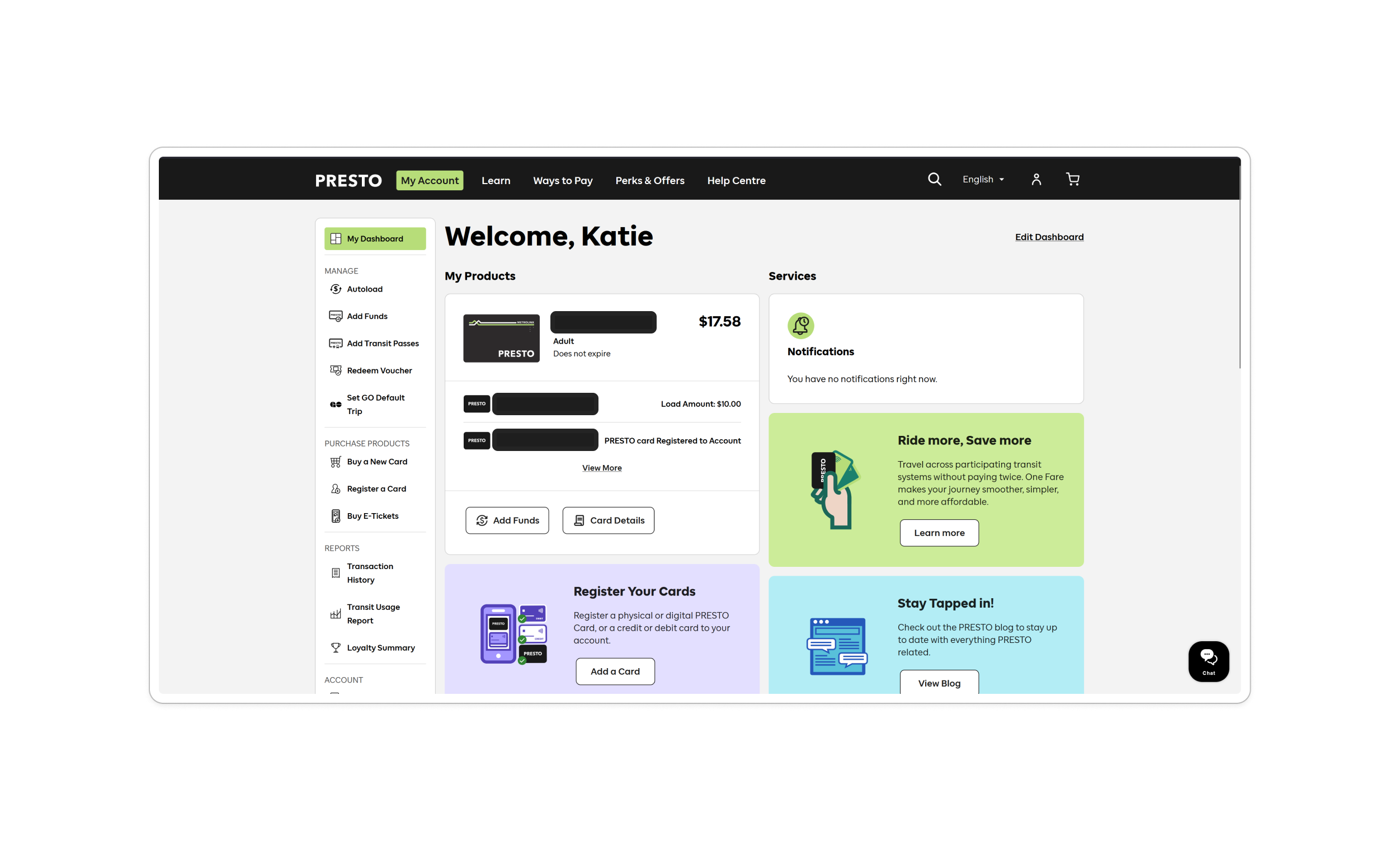 Presto flow — screen 8